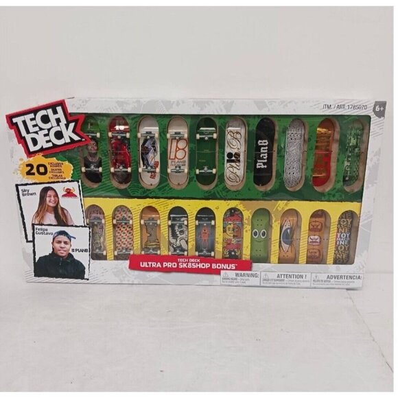 Tech Deck 20 Ultra Pro Skate Shop Fingerboard – Bonus Sealed Collector Set - Picture 1 of 9